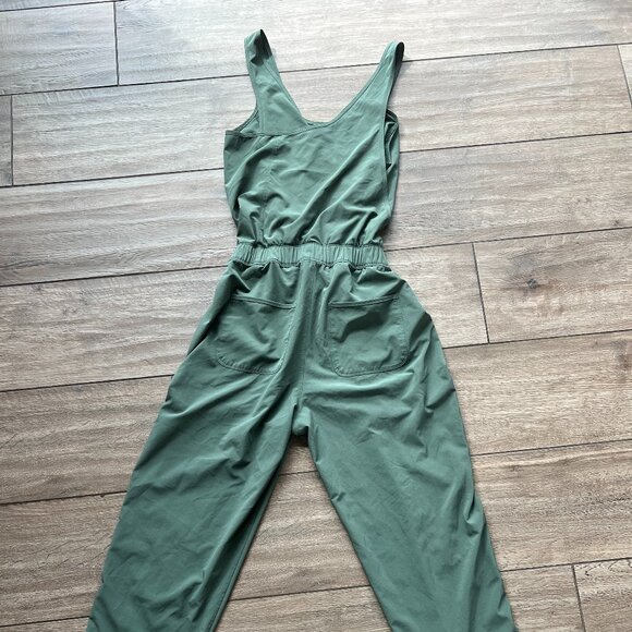 Patagonia Jumpsuit Women's Size M Kale Green - Picture 2 of 8